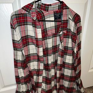 Abercrombie Flannel Size XL